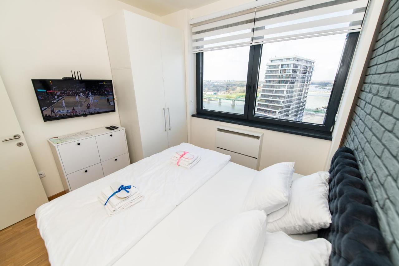 Modern Luxury In Belgrade Waterfront With Views Apartment Exterior photo